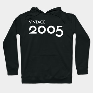 Vintage 2005 Gift 15th Birthday Party Hoodie